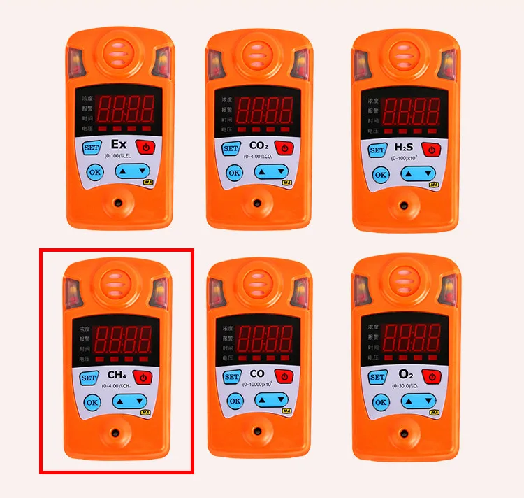 Детектор газа шахты взрывной детектор газа метана детектор CH4 портативные плитки детектор