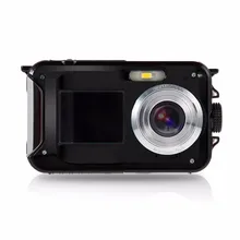 24MP Двойной ЖК-Экран HD Компактная Цифровая Камера 16x Зум CMOS Мини Видеокамера Мини Камеры Micro Камеры