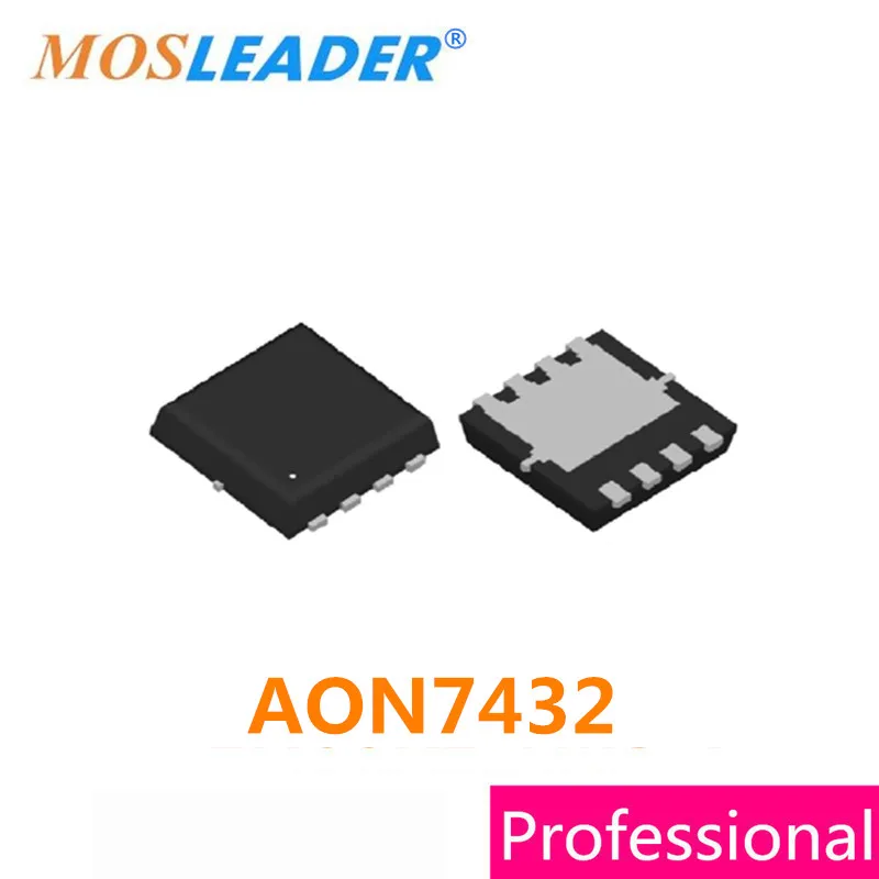 Mosleader AON7432 DFN3X3 100 шт. N Channel 30V 18A 15mR высококачественные Mosfets|mosfet|mosfet 100pcsmosfet n-channel |