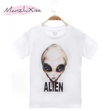 2019 New Product Children Clothes Kids T-shirts E.T. Alien Print 100% Cotton Child Boy T Shirt Baby Girls Top Tee Free Shipping 2019 New Product Children Clothes Kids T-shirts E.T. Alien Print 100% Cotton Child Boy T Shirt Baby Girls Top Tee Free Shipping