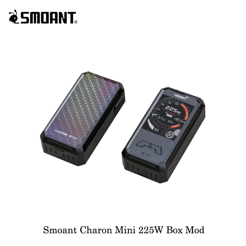 Оригинальный Smoant Charon мини бокс мод 225 Вт вейп электронные сигареты Питание от