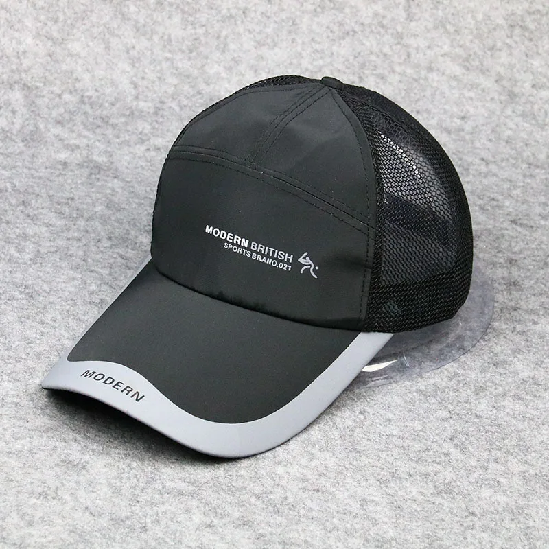 

11cm Extra Long Peak Men Baseball Caps Protect Face Sunshade Curved Sun Hats Women Cool Mesh Outdoor Sports Cap 55-60cm
