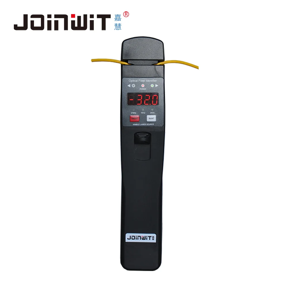 

Joinwit JW3306D High Performance Live Fiber Identifier Optical Fiber Identifier Built-in 10mW Visual Fault Locater