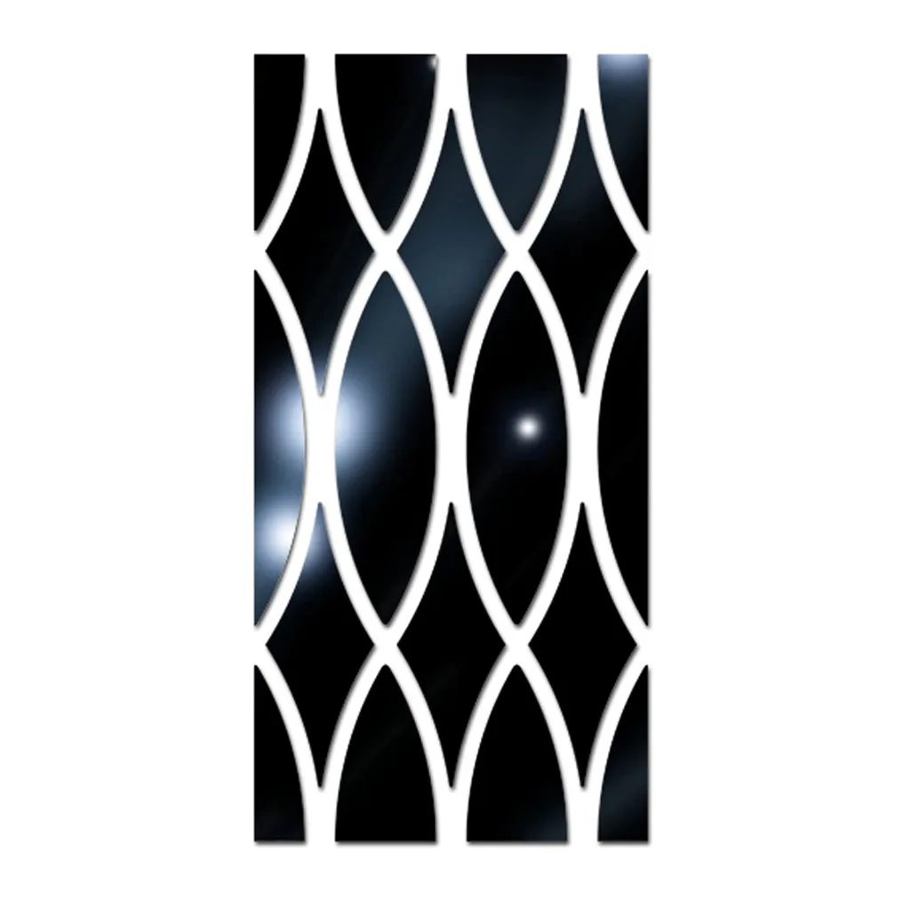Алмазные треугольники настенные художественные акриловые зеркальные настенные наклейки украшение дома 3D DIY настенные наклейки искусство для гостиной домашний Декор Горячая Распродажа