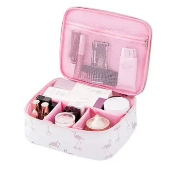

Women Cosmetic Bags Floral Portable Cactus Cosmetic Bag Lady Travel Waterproof Makeup Case Large Capacity Organizer Package For