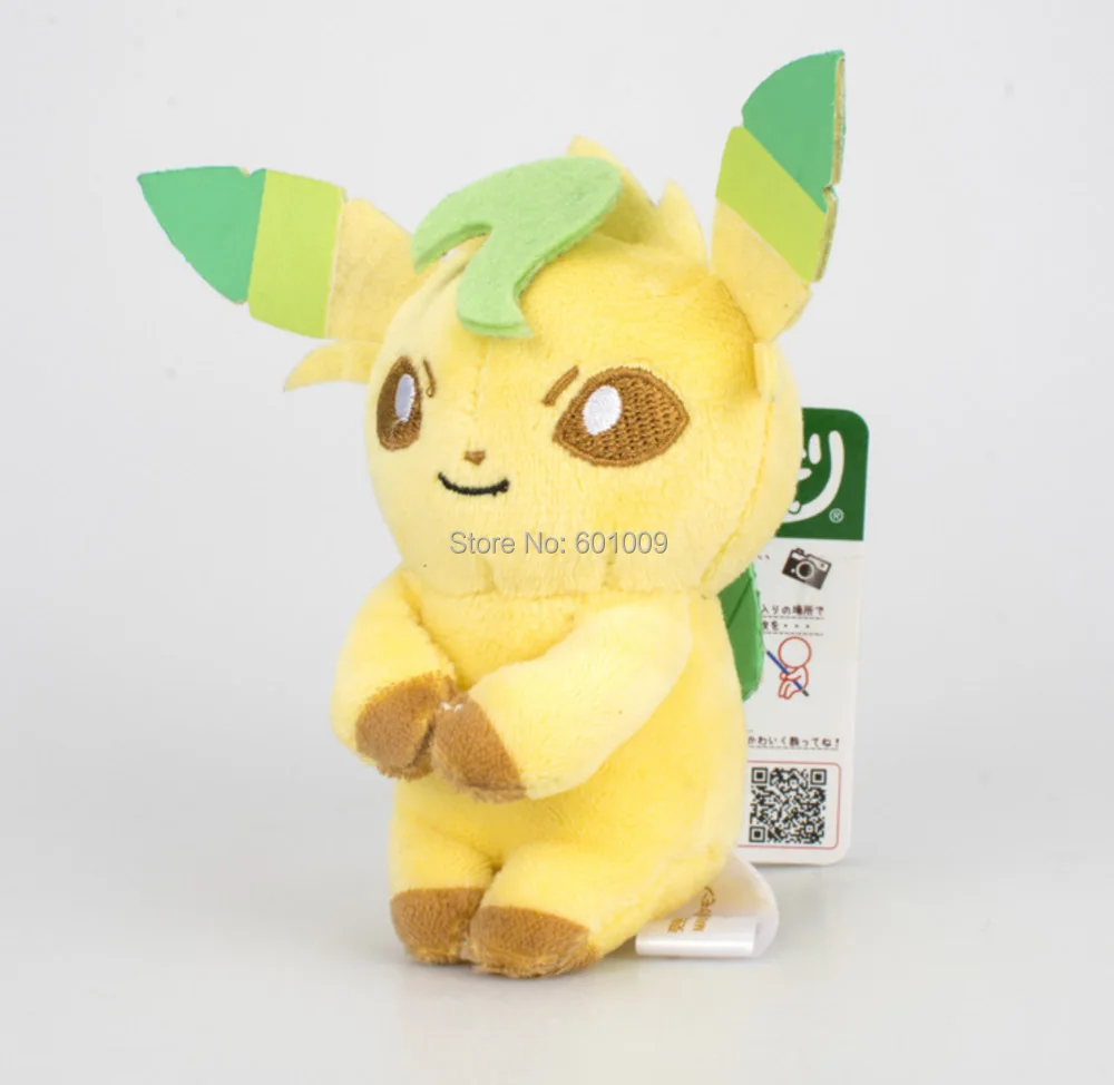 9 шт. Sylveon Eevee Umbreon Vaporeon Flareon Jolteon Espeon Leafeon Glaceon сидящий 10 см плюшевый брелок в розницу