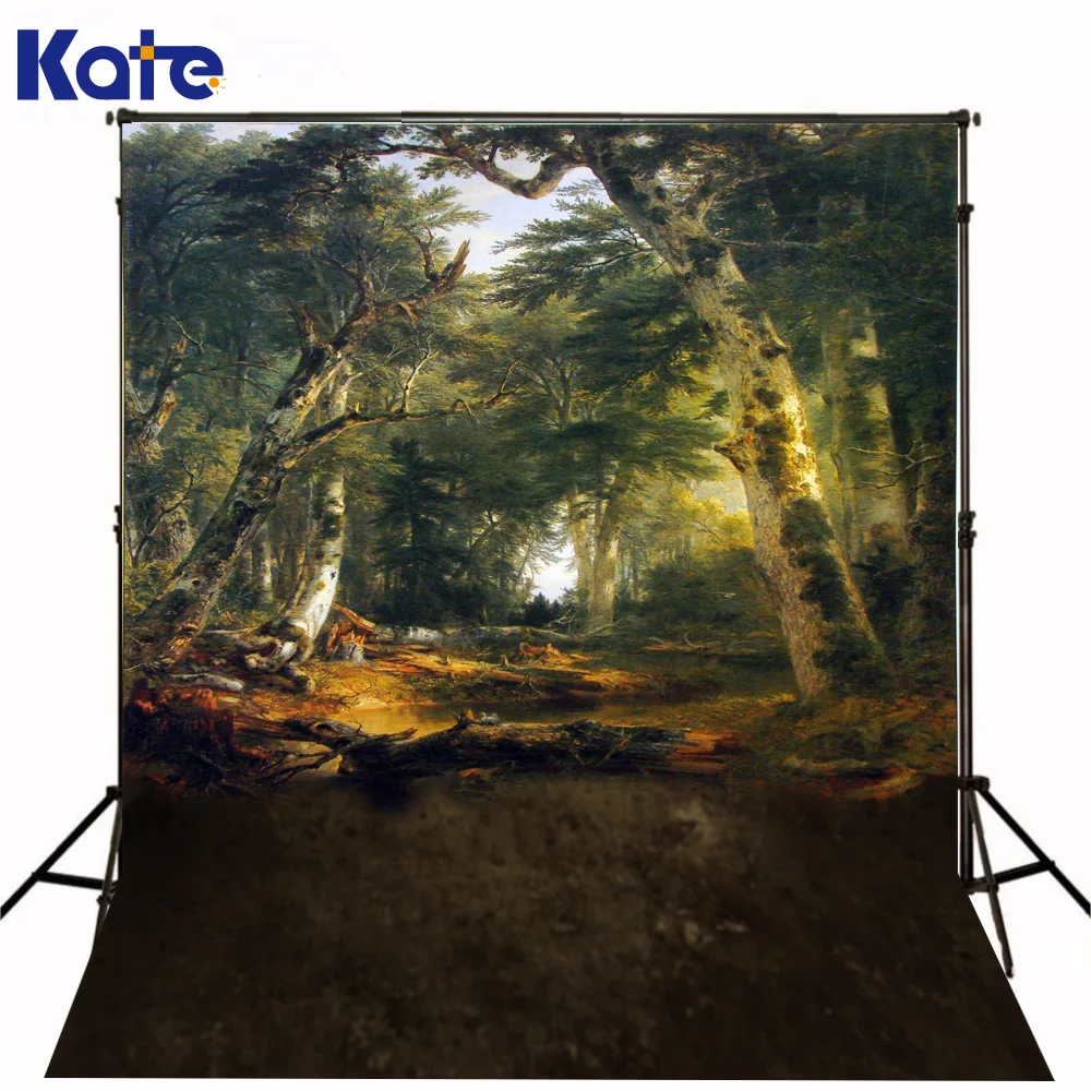 

Kate Green Background Retro Forest Photographic Studio Background For Children Vintage Background