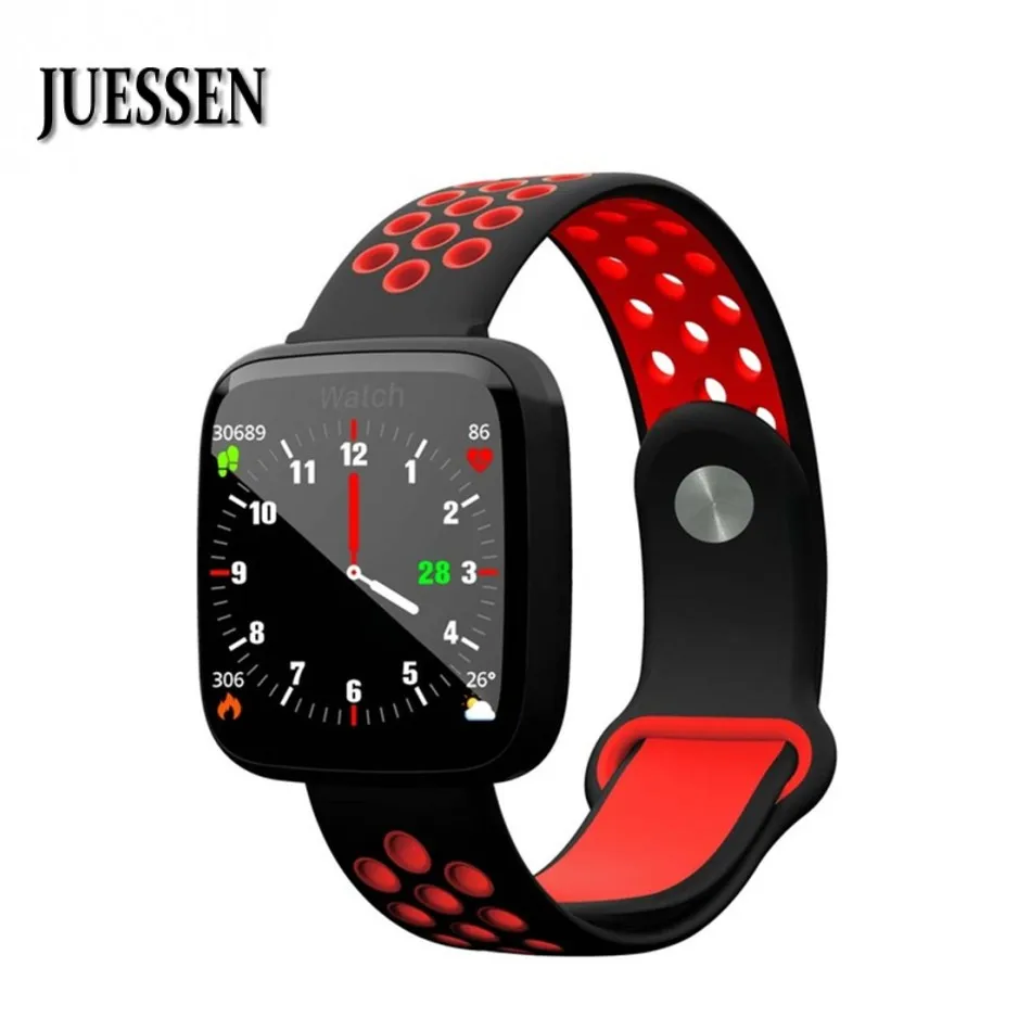 

JUESSEN F15 Fitness Tracker Digital Sports Bluetooth Smart Watch Pedometer Call Message Reminder Smartwatch Men Boys for iphone