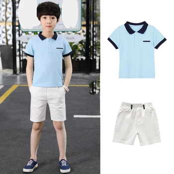 

Kids Boy 3T 4 6 8 10 12 Yrs Wear Casual Summer Slim Kids Clothes Set T-shirt+Short Pants 2Pcs Kids Baby Boys Clothes Outifts