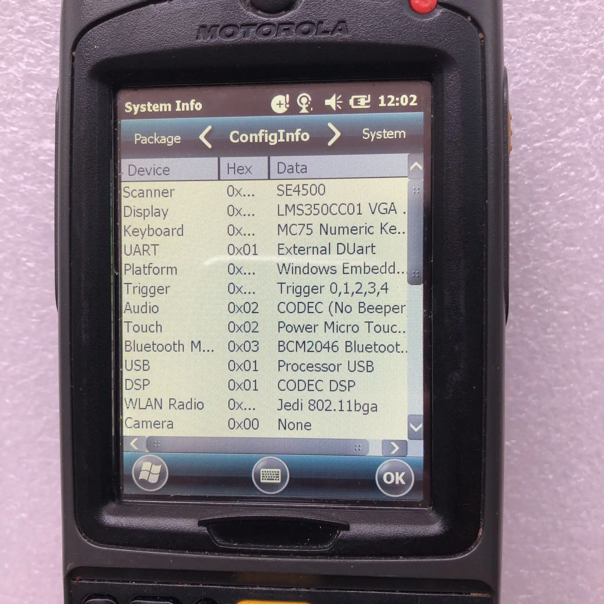 Портативные компьютеры MC75A0 2D PDA|Сканеры| |