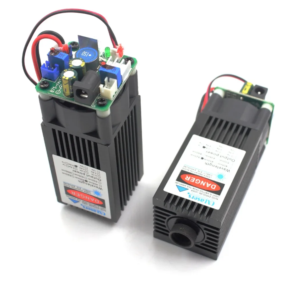 Oxлазеры FOCUSABLE1000mW ttl 520nm зеленый лазерный модуль 1 Вт фокусируемая горящая лазерная головка может гравировать на темной цветной бумаге 2PIN 12 В
