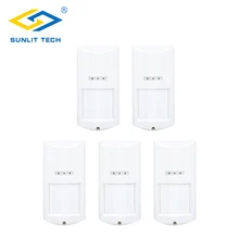 5 шт. Беспроводной Водонепроницаемый открытый движения PIR сигнализации Сенсор с маленькими животными детектор движения для M2FX, M2E, G19, 8218 г, G90B сигнализации Системы
