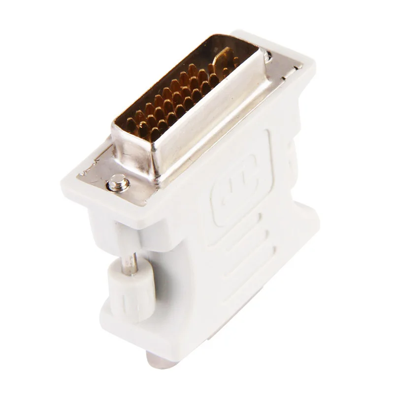 Felkin DVI в VGA адаптер конвертер DVI 24+ 5 Pin штекер VGA Женский 1080P видео конвертер для HDTV монитора компьютера ПК ноутбука