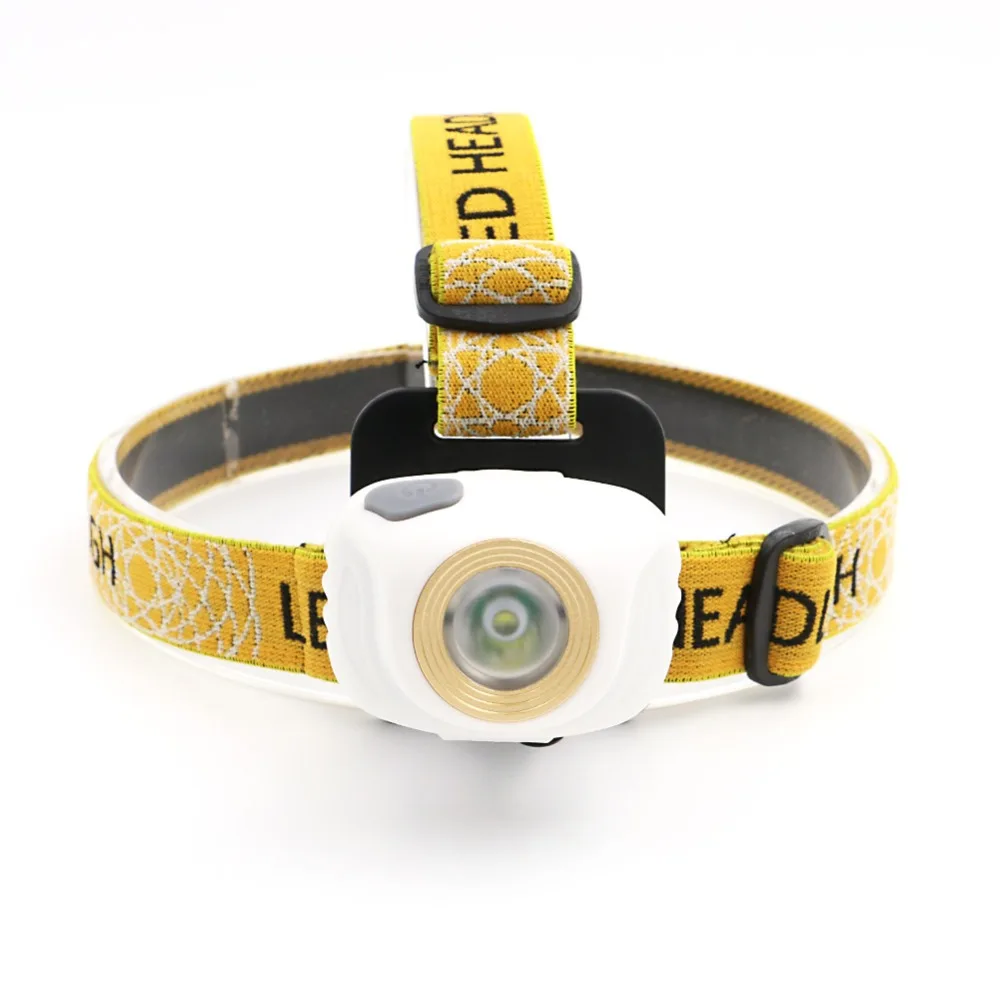 

3AAA Battery Ultra Bright 2 In 1 Bicycle Light Headlamp 3 Modes Waterproof Mini LED Headlight Front Light for Camping Hunting