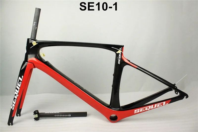 Cheap 2019 carbon road bike frame Bottom Barcket PF30 BB30 Taiwan carbon fiber T1000 carbon bicycle frame Di2 And Mechanical Both 3