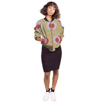 

Africa Women Clothing Africa Customized Style Women Fashion Jacket Casual African Coat Lady Dashiki Coats Print Batik Costume