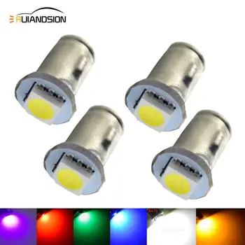 

4x 6V 12v Ba7s LLB282 1 LED 5050 DASHBOARD WARNING SWITCH BULB Green LIGHT White blue red pink yellow
