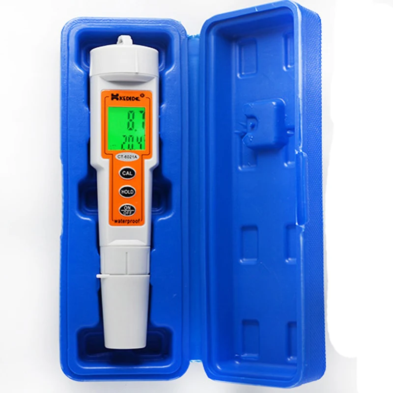 

CT-6021A pen type digital ph meter lcd water ph tester meter aquarium ph tester digital meter acidity tester