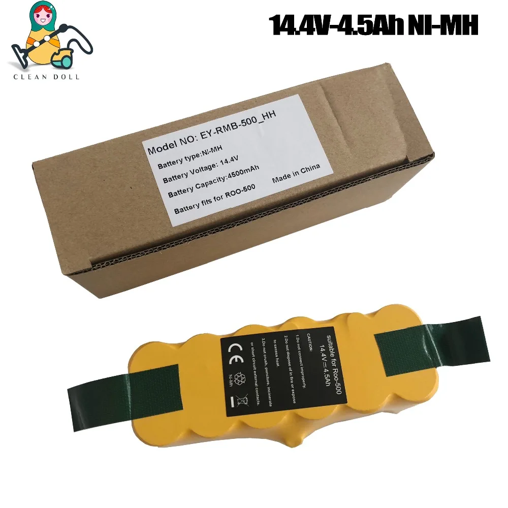 

4500mAh NI-MH CLEAN DOLL Replacement battery for iRobot Roomba 500 530 555 620 650 700 770 780 880 870 980 battery roomba