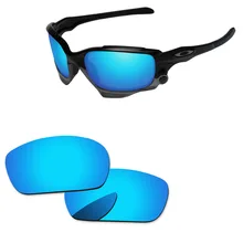 Поликарбонат-голубое зеркало замена линз для солнцезащитные очки с челюстью рамка UVA и UVB Защита
