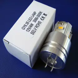 Высокое качество AC/DC12V GY6.35 светодиодные фонари, GY6 Светодиодная лампа 12 В GY6.35 LED Светильники, GY6.35 светодиодный светильник Бесплатная
