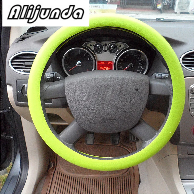 

Soft Silicone Steering Wheel Cover Shell Skidproof Odorless Eco Friendly for Buick Regal Lacrosse Excelle GT/XT/GL8/ENCORE/Encla