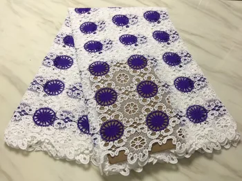 

High Quality African Sequin Lace Fabric For 2018 Embroidered Nigerian Lace With Sequins African Tulle French Lace