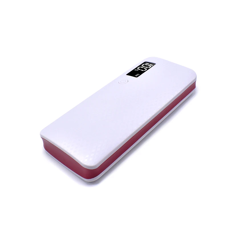Горячий Arrivlas 3 USB порт 5V 2A 5x18650 Мобильный блок питания зарядное устройство коробка для iPhone изысканный модный корпус - Цвет: RED