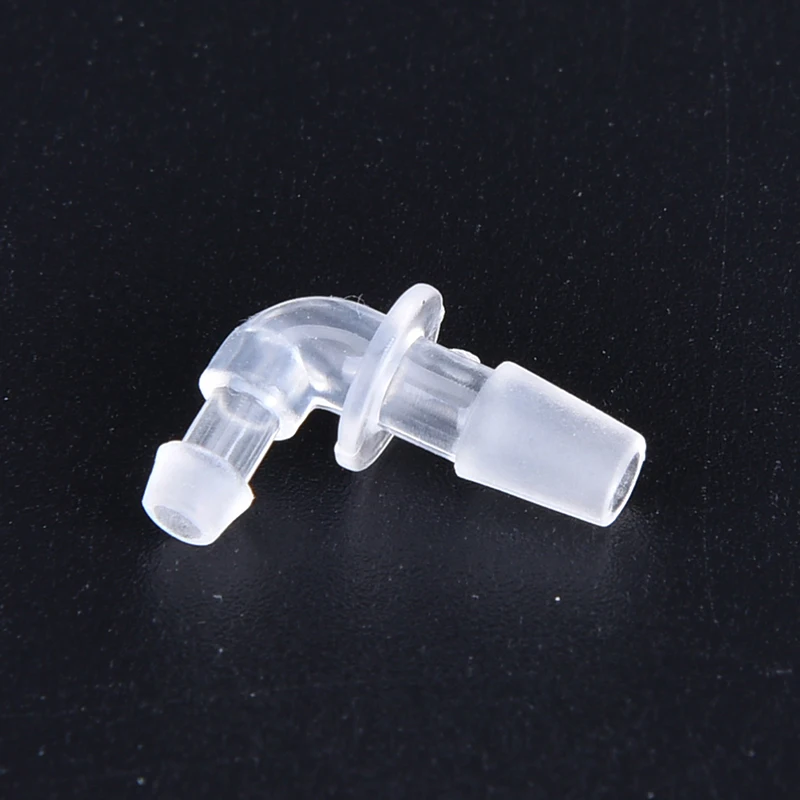 2 шт прозрачный разъем для наушников соединитель трубки стиль трубки адаптер слуховой аппарат аксессуары