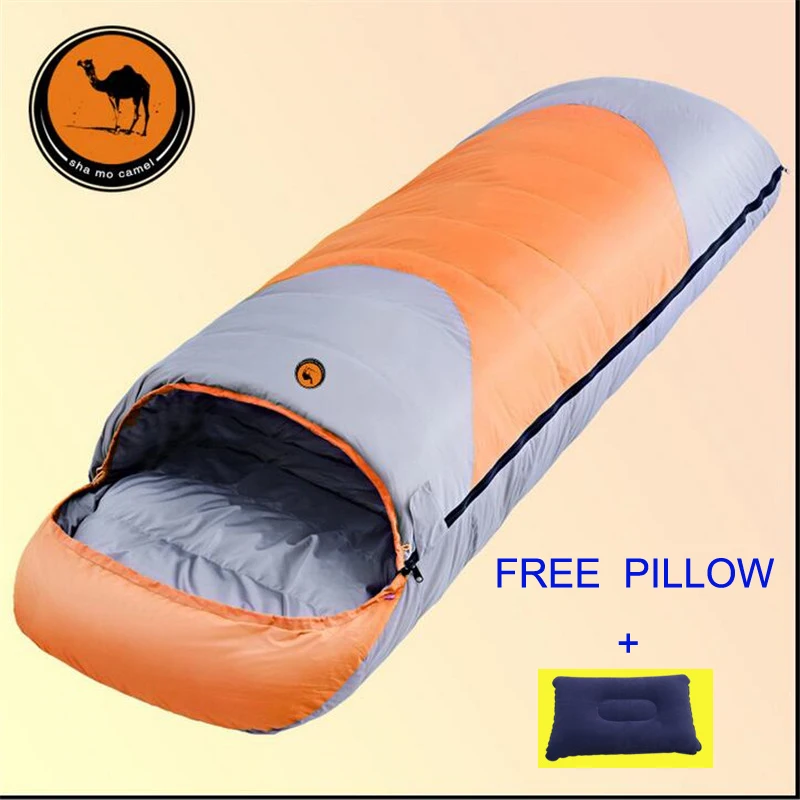 New  1800g White Duck Down Sleep Bag For Winter Waterproof Windproof Sleeping bag outdoor Warmer Ultra T