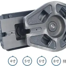 Прецизионные Угловые фиксированные тиски 8 дюймов для тяжелого фрезерного станка