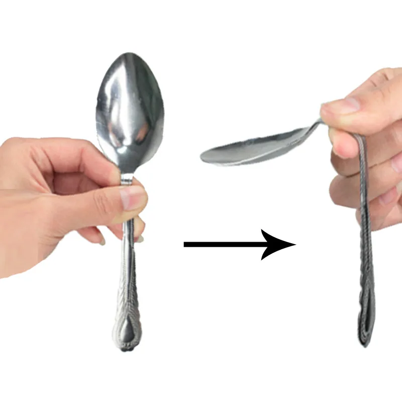 Novelty Magic Tricks Kids Children Adult Toys Bend Spoon Bending