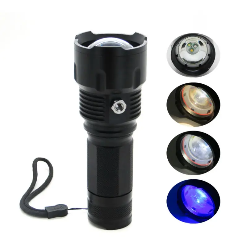3-in-1-800Lumen-LED-Flashlight-with-Cold-Warm-UV-LED-Light-for-Outdoor-Household-Camping (3)