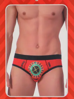 

Men's briefs with print front