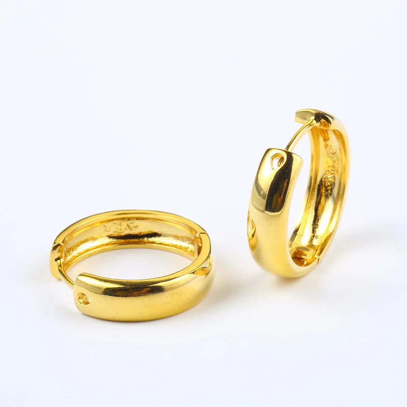 Plain small hoop earrings Clearance