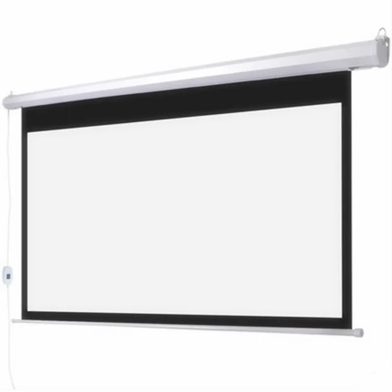 Электрический проектор компактный экран 16:9 формат HDTV для домашнего кинотеатра