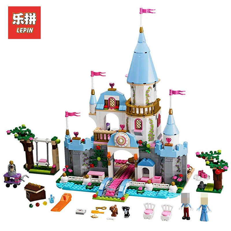 

LEPIN 25006 697Pcs Girl Friends Series The 41055 Romantic Castle Set LegoINGlys Building Blocks Bricks Funny DIY Toys Model