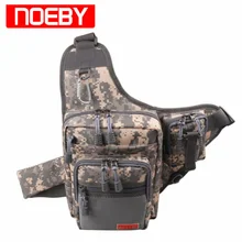 NOEBY Рыболовная Сумка 23X18X8 см 420D ПВХ Многофункциональный поясной пакет рыболовные снасти рюкзак Bolsa Pesca