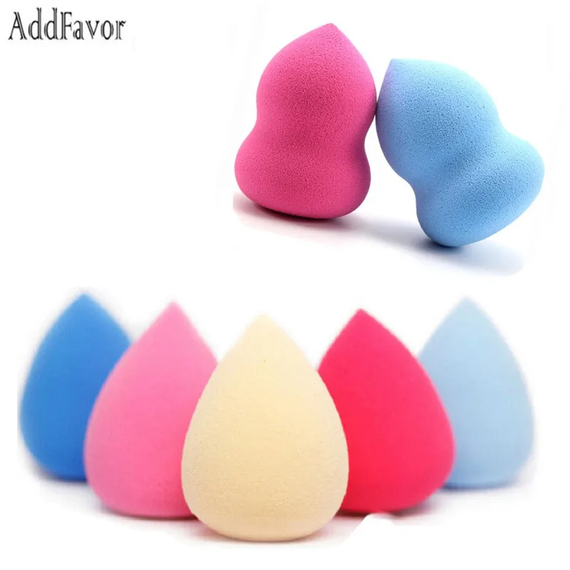 Addfavor 2 шт. мягкой губкой слоеное калебасу и водослива формы безупречной порошок