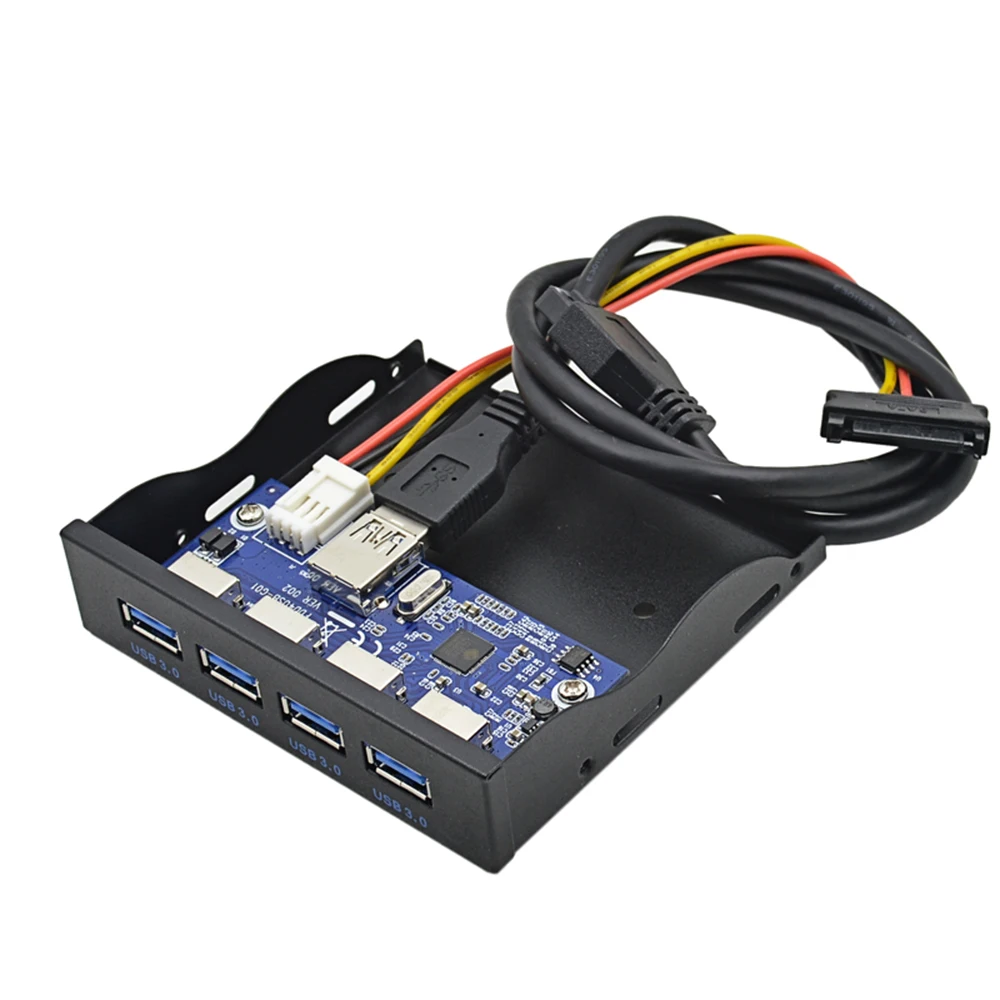 CHIPAL 19 + 1 20Pin 4 порта USB 3 0 Передняя панель комбинированный кронштейн USB3.0 хаб адаптер
