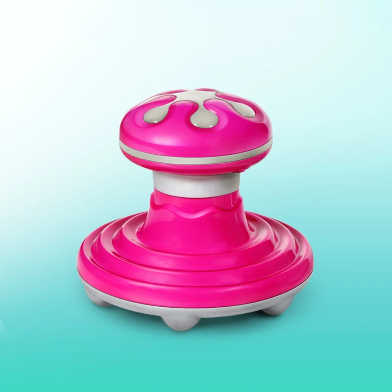 

Good Healthy 1 Pcs Mini Vibrating Massager Mushroom Shape USB Massage For Waist Back Neck Shoulder