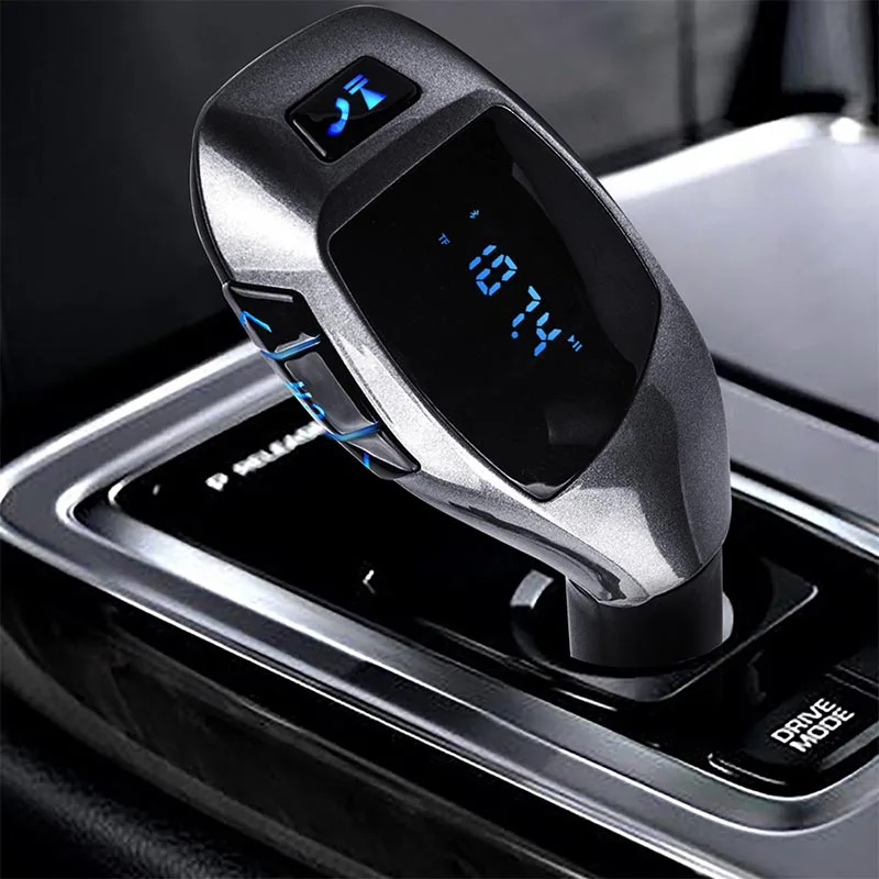 

Brand New Bluetooth Car FM Transmitter Modulator Car mp3 Player Wireless Handsfree Music Audio with USB interface Car Charger
