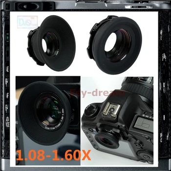 

1.08-1.6X Viewfinder Magnifier Eyepiece Eyecup Adjustable Zoom Magnifying For Canon Nikon Olympus Pentax
