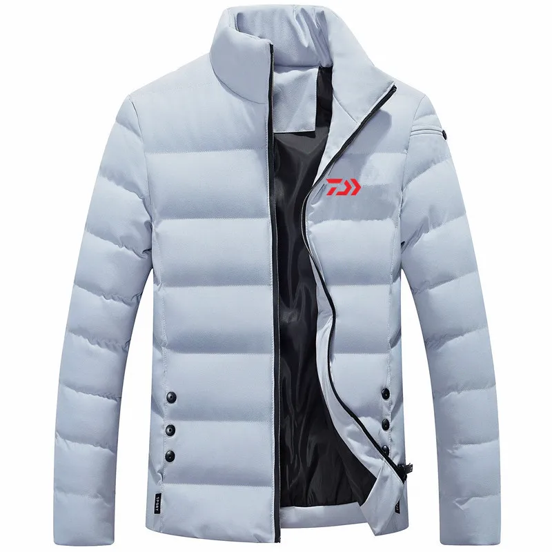 

5 Colors Outdoor Sports Winter Daiwa Fishing Clothing Men Warm Fishing Jacket Coat Hiking Fly Fishing Clothes Sweather