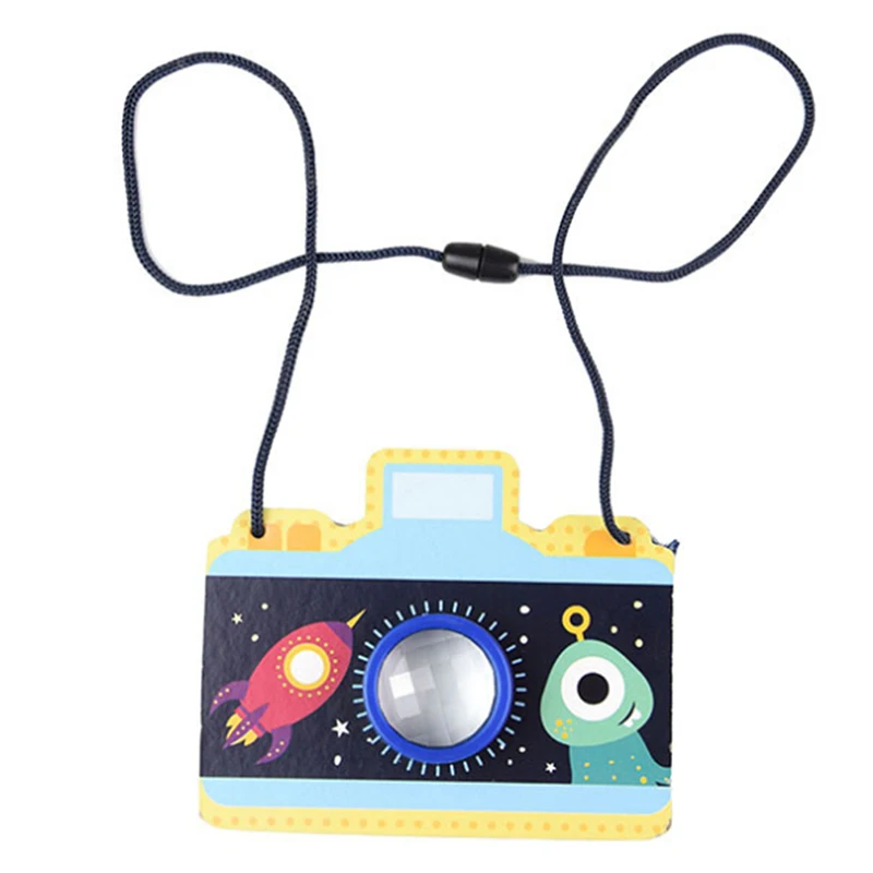 Детские деревянные игрушки, имитационная камера, калейдоскоп, магическое образование для маленьких детей, обучающая игрушка Монтессори, рождественский подарок
