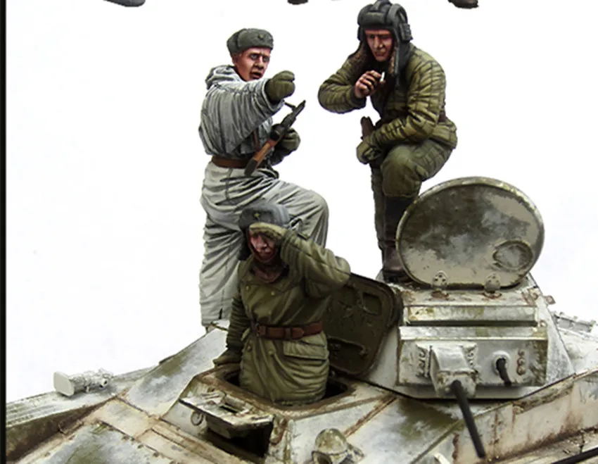 1/35 каучуковая фигурка модель комплект Unassambled Неокрашенная 00E131