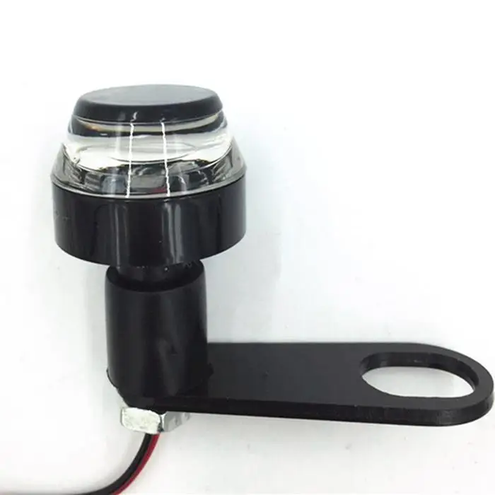 12 V модификация мотоцикла Руль конец светодиодный указатели поворота черный со скобами
