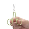 Brainbow 1pc Stainless Steel Makeup Scissor Eyebrow Eyelashes Nose Hair Trim Scissor Sharp Ponit Curve Tip Small Eyebrow Scissor 5
