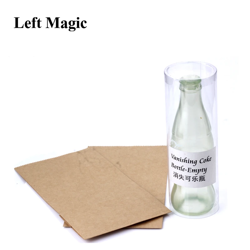 Vanishing Coke Bottle Empty left magic trick close up Needle mentalism Illusion street tricks 83144 Vanishing Coke Bottle Empty left magic trick close up Needle mentalism Illusion street tricks 83144