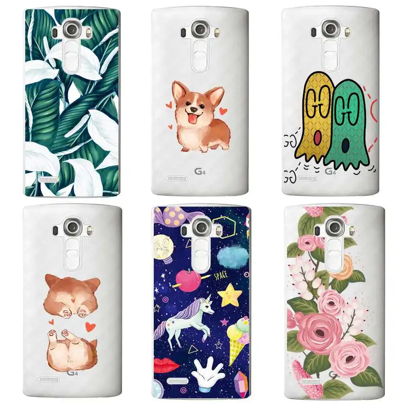 Horse Soft Clear TPU Phone Case For LG G3 G4 G5 V10 K3 K4 K5 K8 K10 2017 Google Leaf Flora Printed Shell Bags Free Shipping | Мобильные